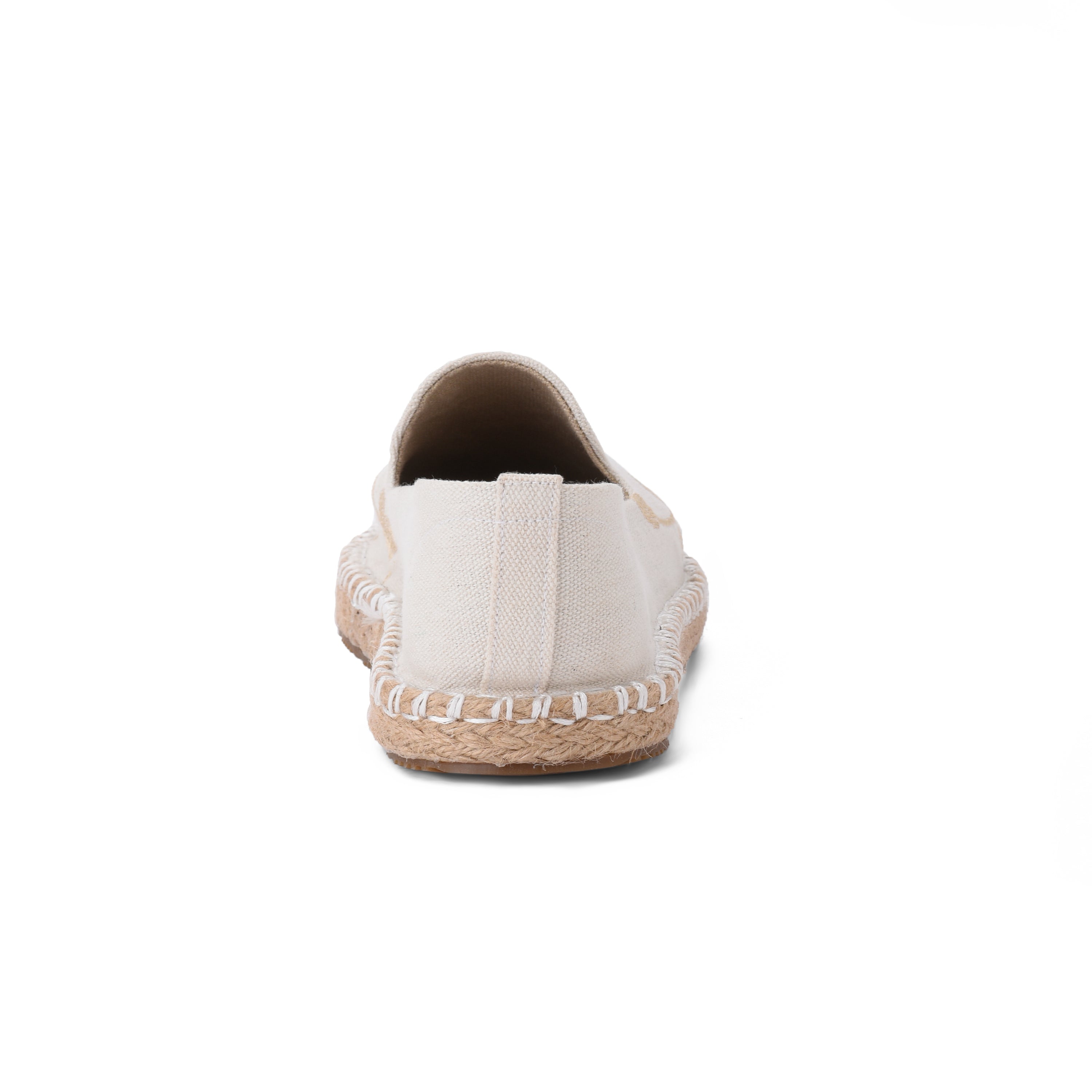 Beige Floral Espadrilles - PAVO Egypt