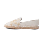 Beige Floral Espadrilles - PAVO Egypt