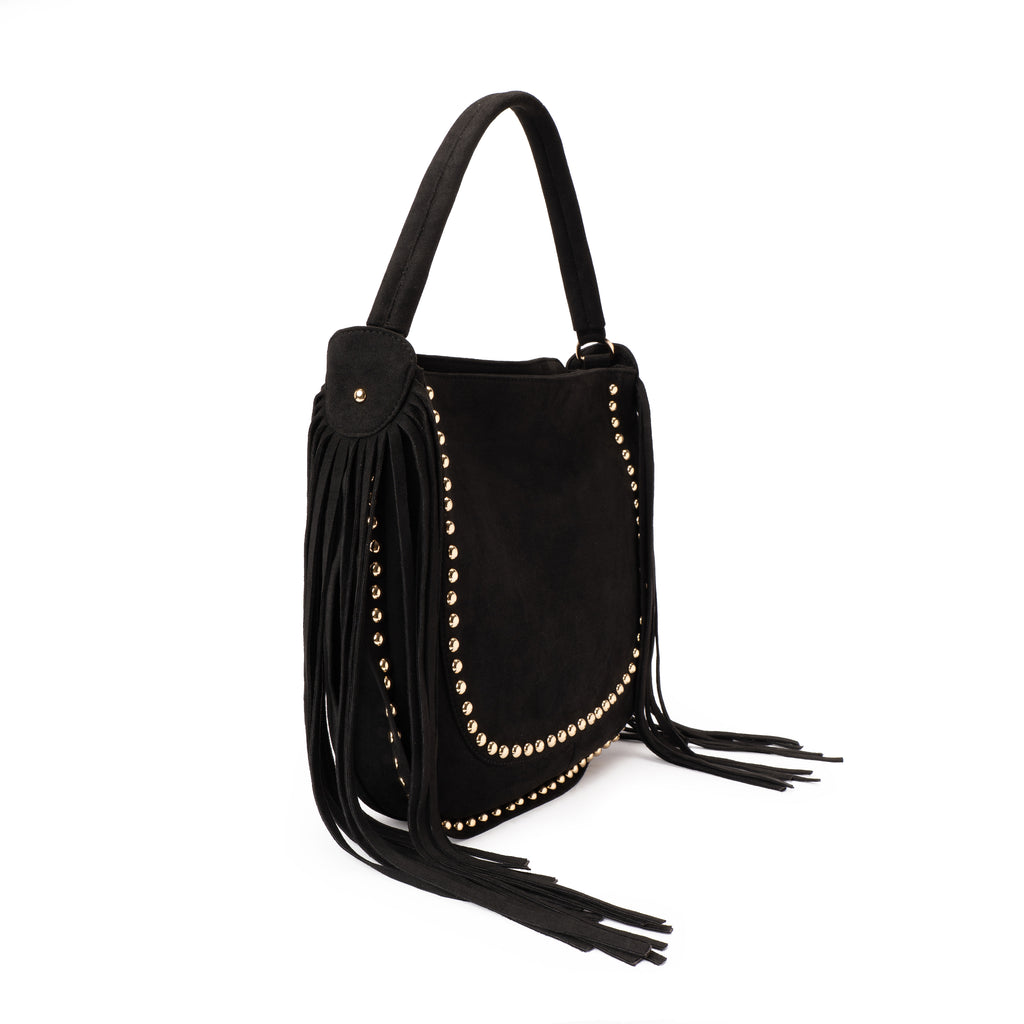 Black Hobo Handbag