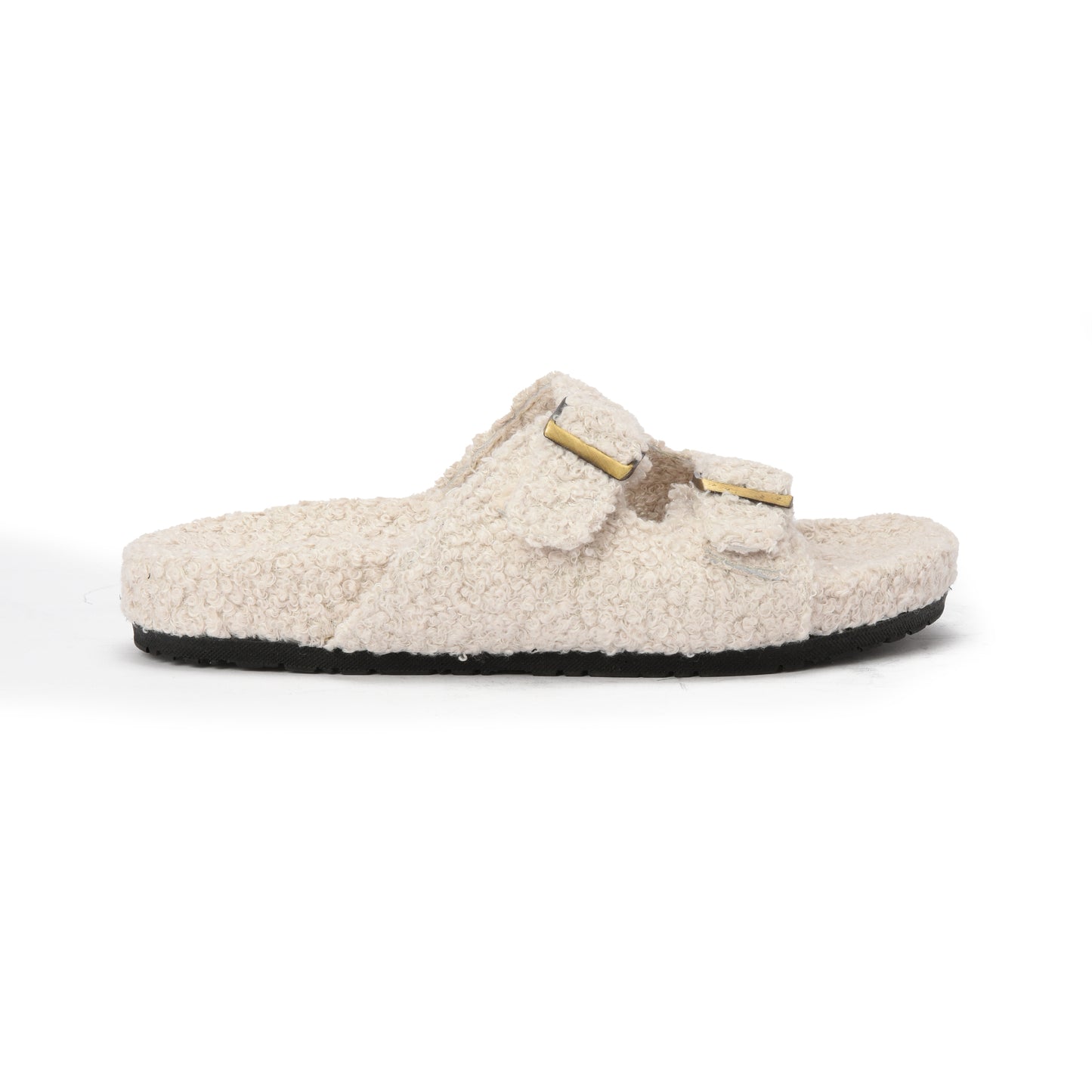 Beige Plush slipper