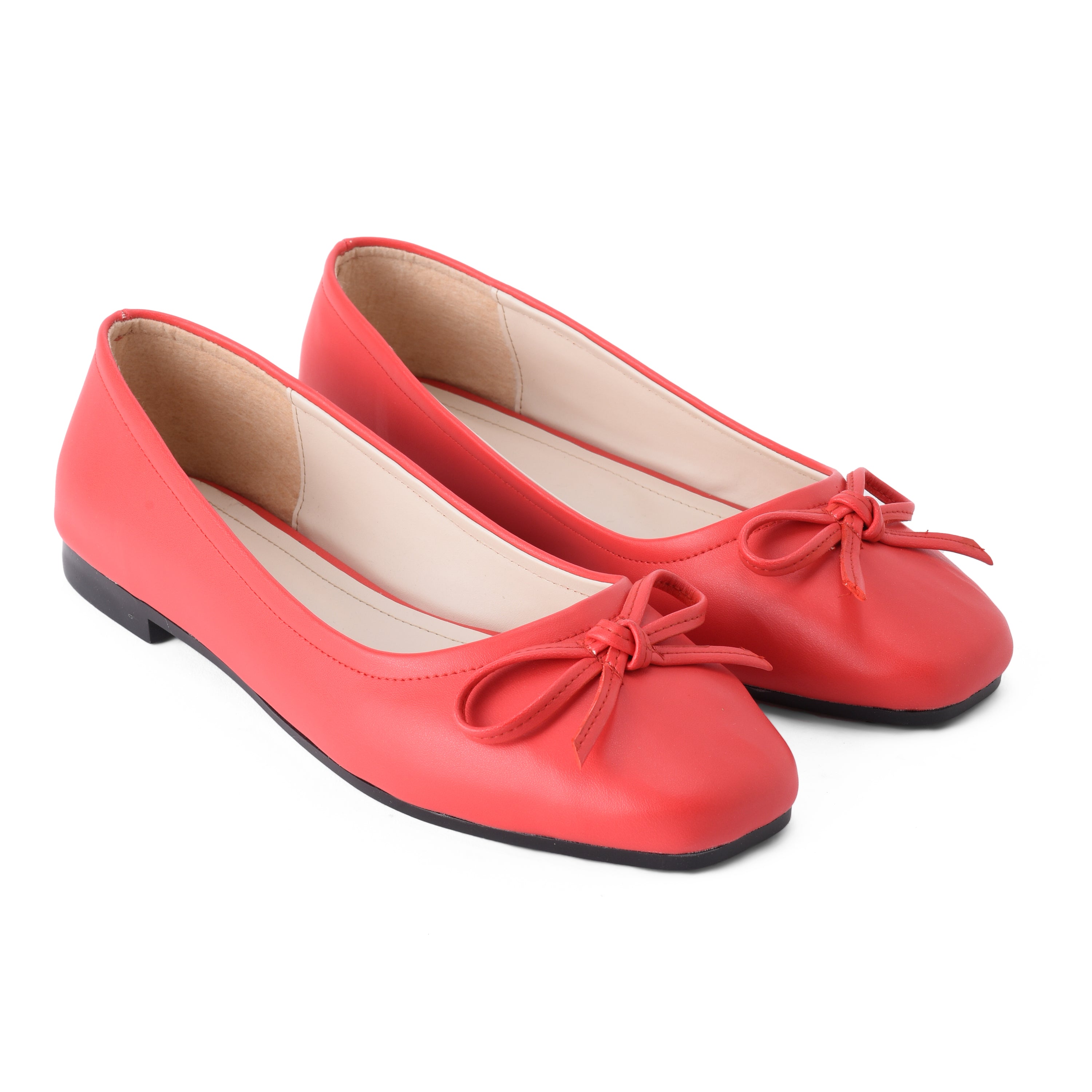 Red Classic ballerina - PAVO Egypt