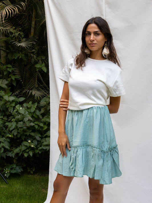 Mint Caroline Skirt