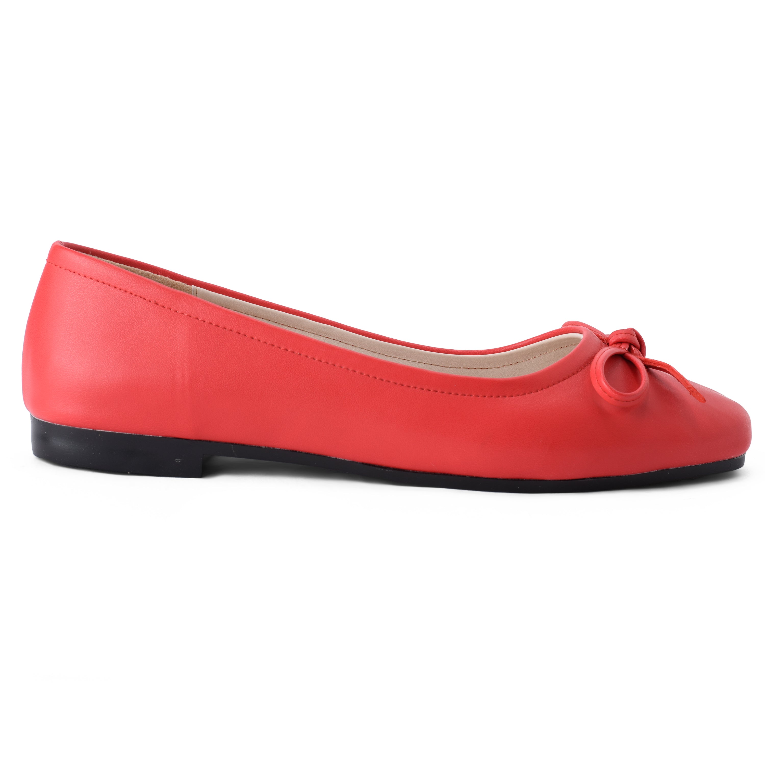 Red Classic ballerina - PAVO Egypt