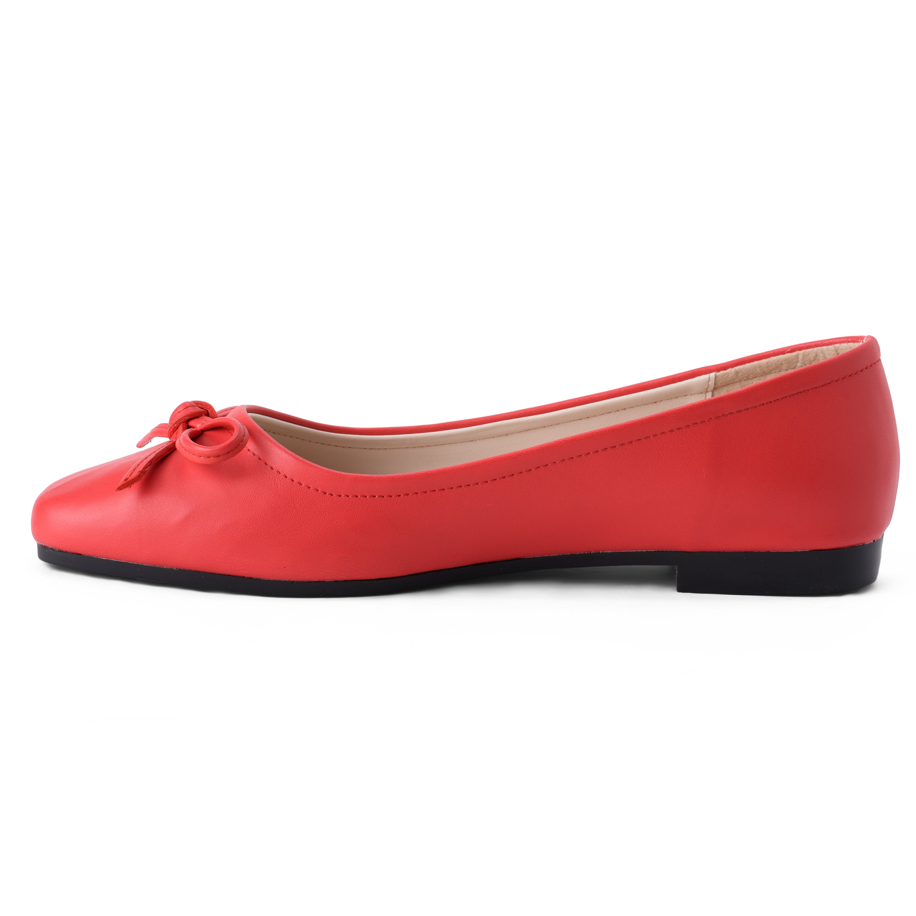 Red Classic ballerina - PAVO Egypt