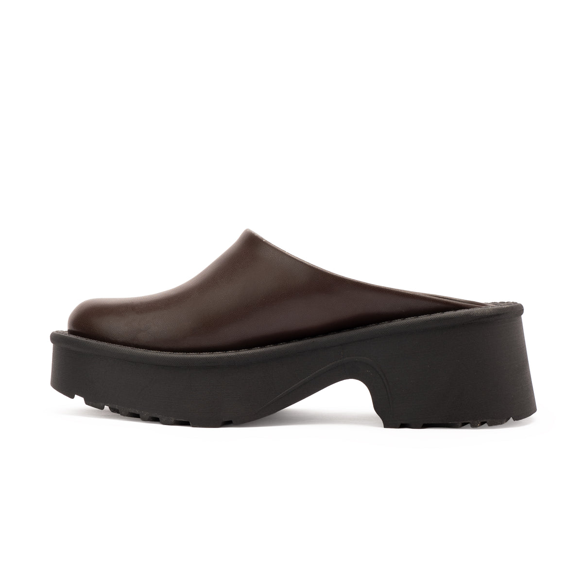 Brown Brun mule