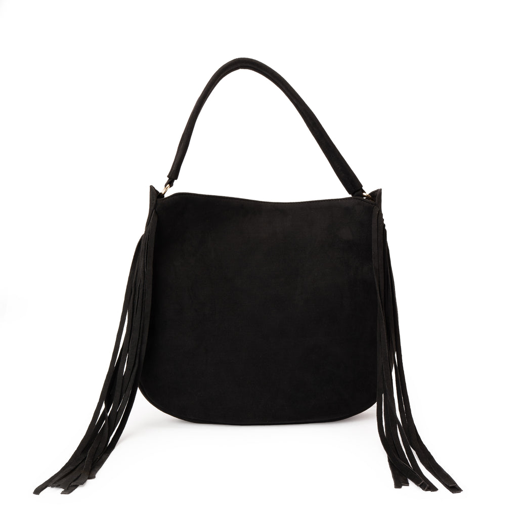 Black Hobo Handbag