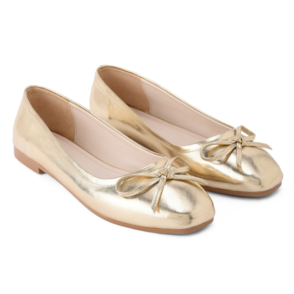 Gold Classic ballerina - PAVO Egypt