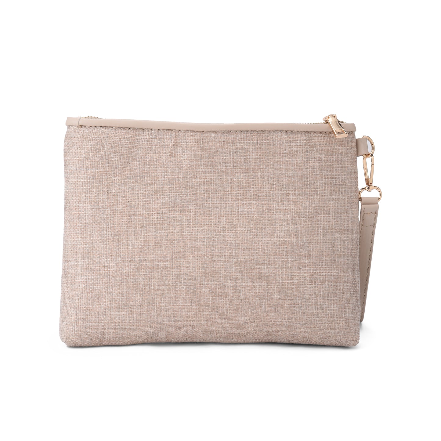 Beige floral Clutch