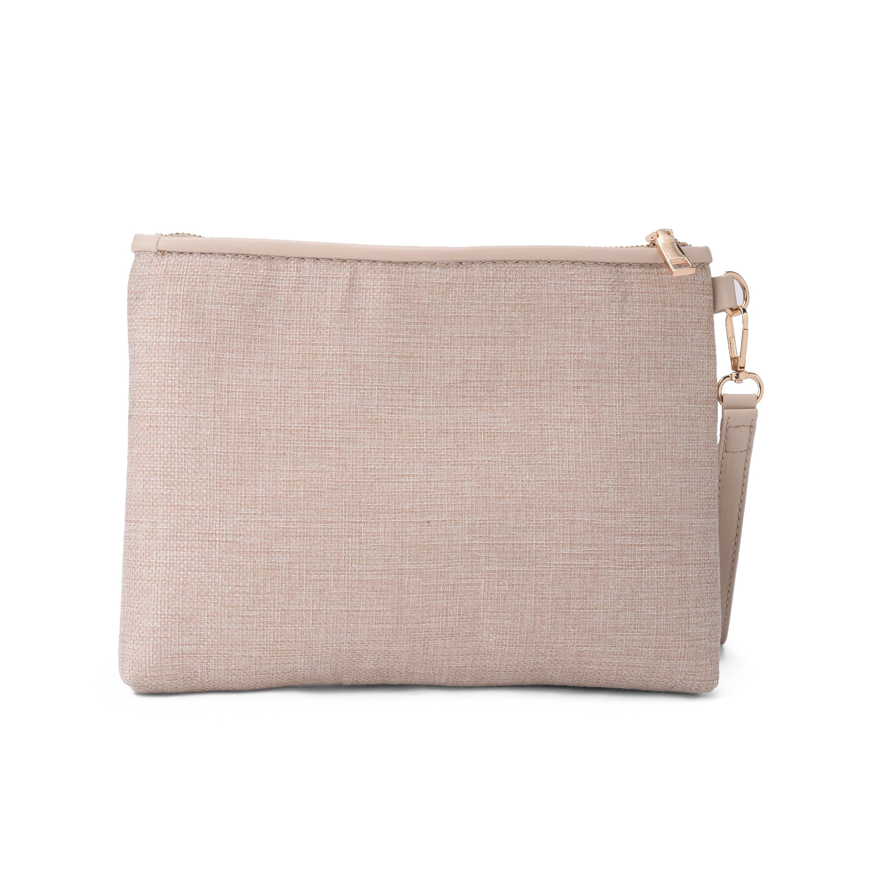 Beige floral Clutch - PAVO Egypt