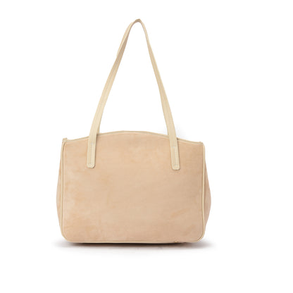 Beige Waves Handbag