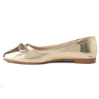 Gold Classic ballerina - PAVO Egypt