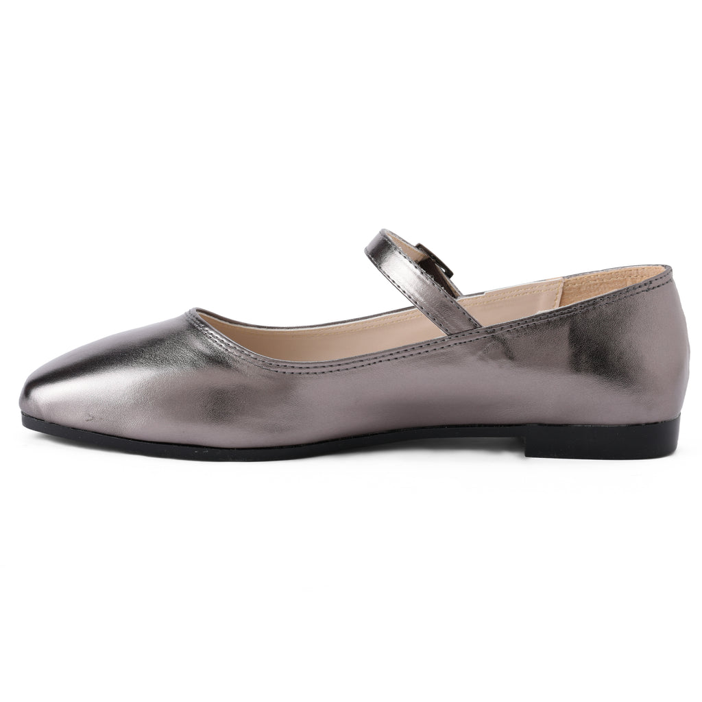 Bronze Mary Jane ballerina - PAVO Egypt