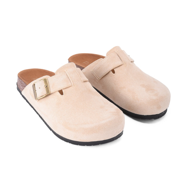 Beige suede Mule - PAVO Egypt