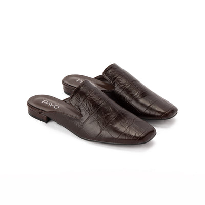 Brown Monaco Mule