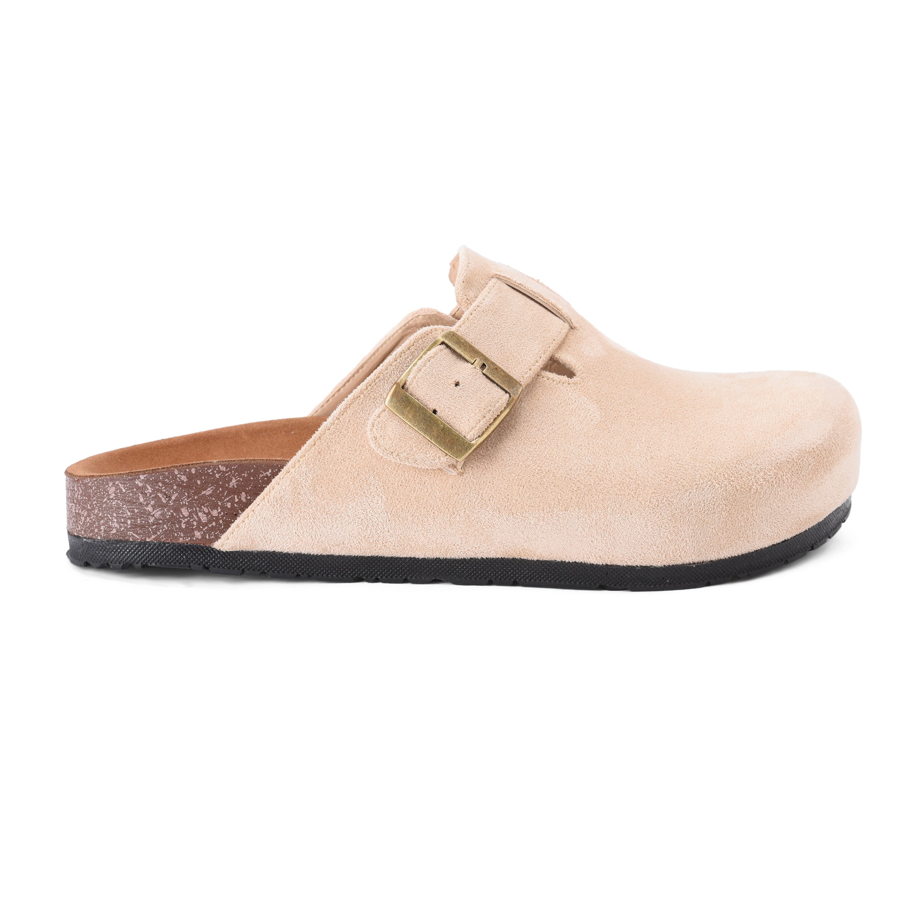 Beige suede Mule - PAVO Egypt