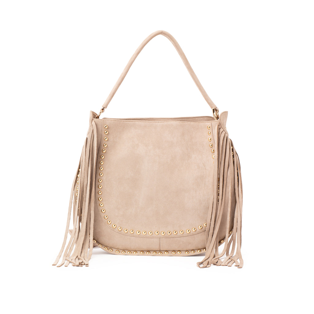 Nude Hobo Handbag