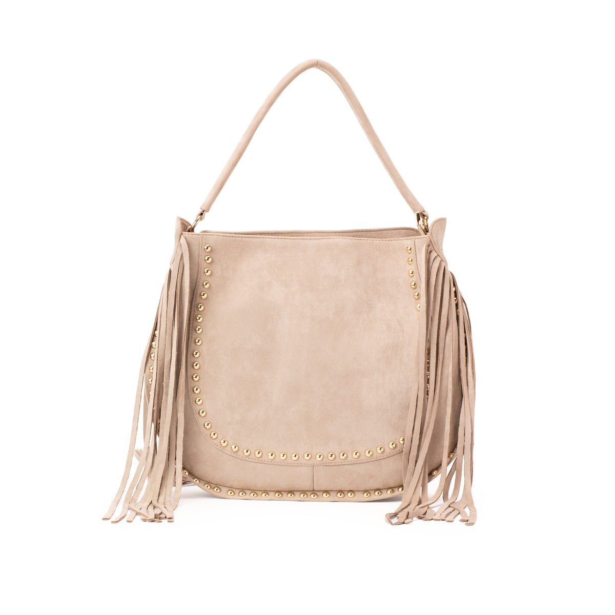 Nude Hobo Handbag