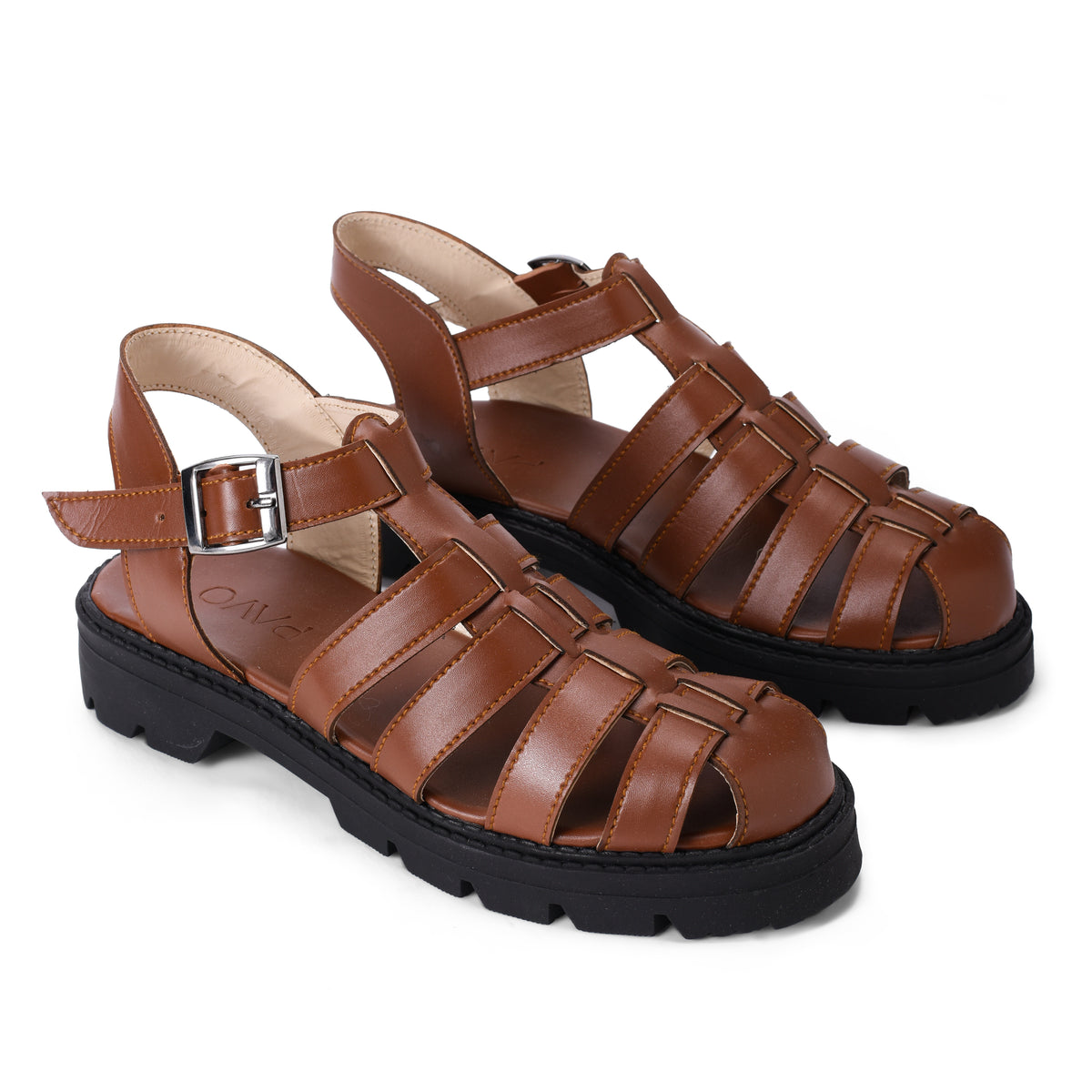 Brown Sandals - PAVO Egypt
