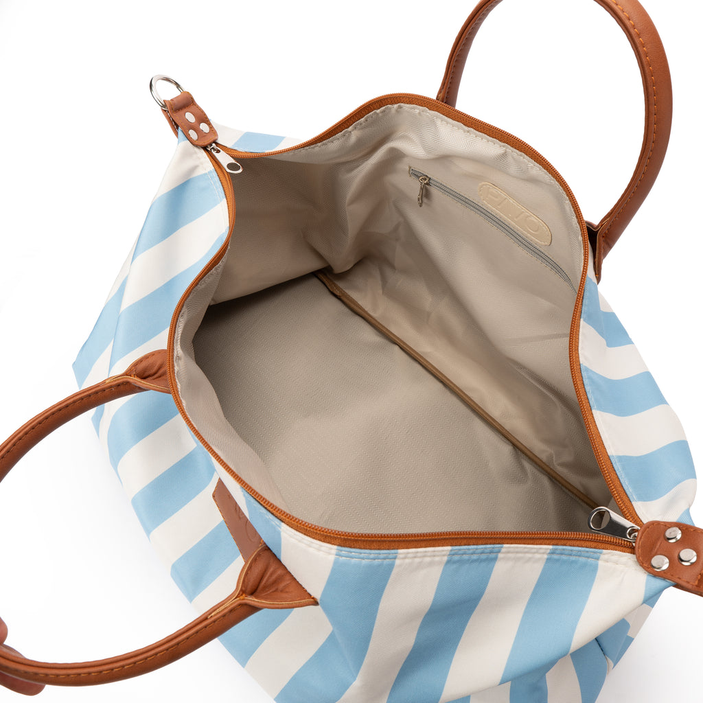 Blue Como Duffle