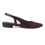 Pointy Burgundy Mules - PAVO Egypt