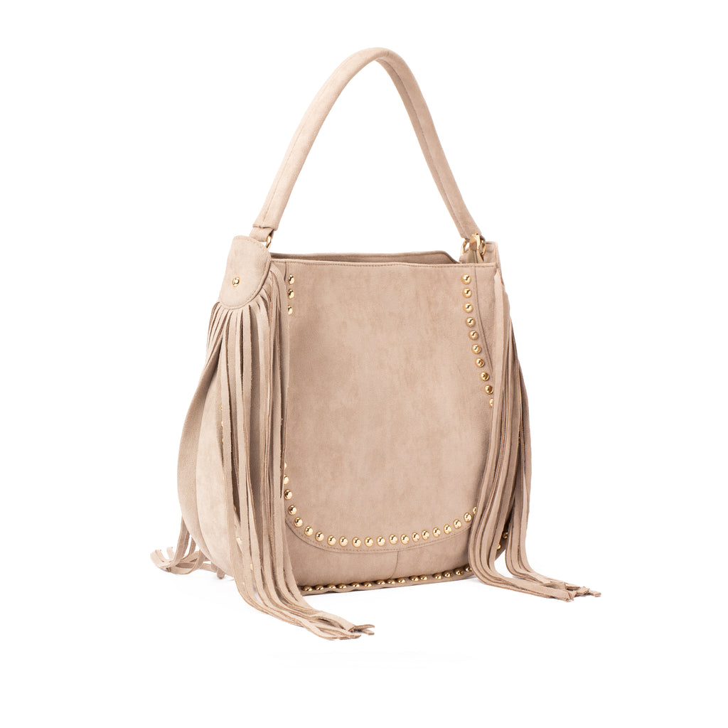 Nude Hobo Handbag