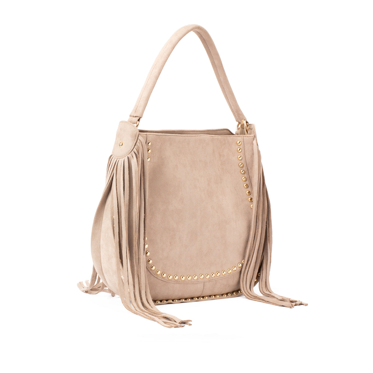 Nude Hobo Handbag