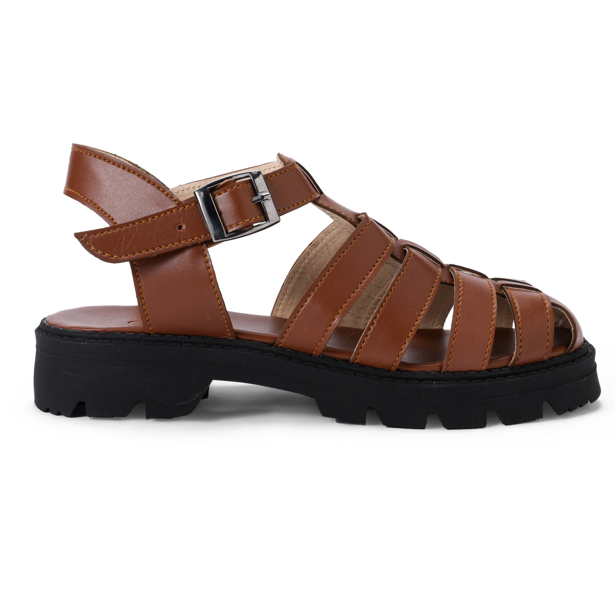 Brown Sandals - PAVO Egypt