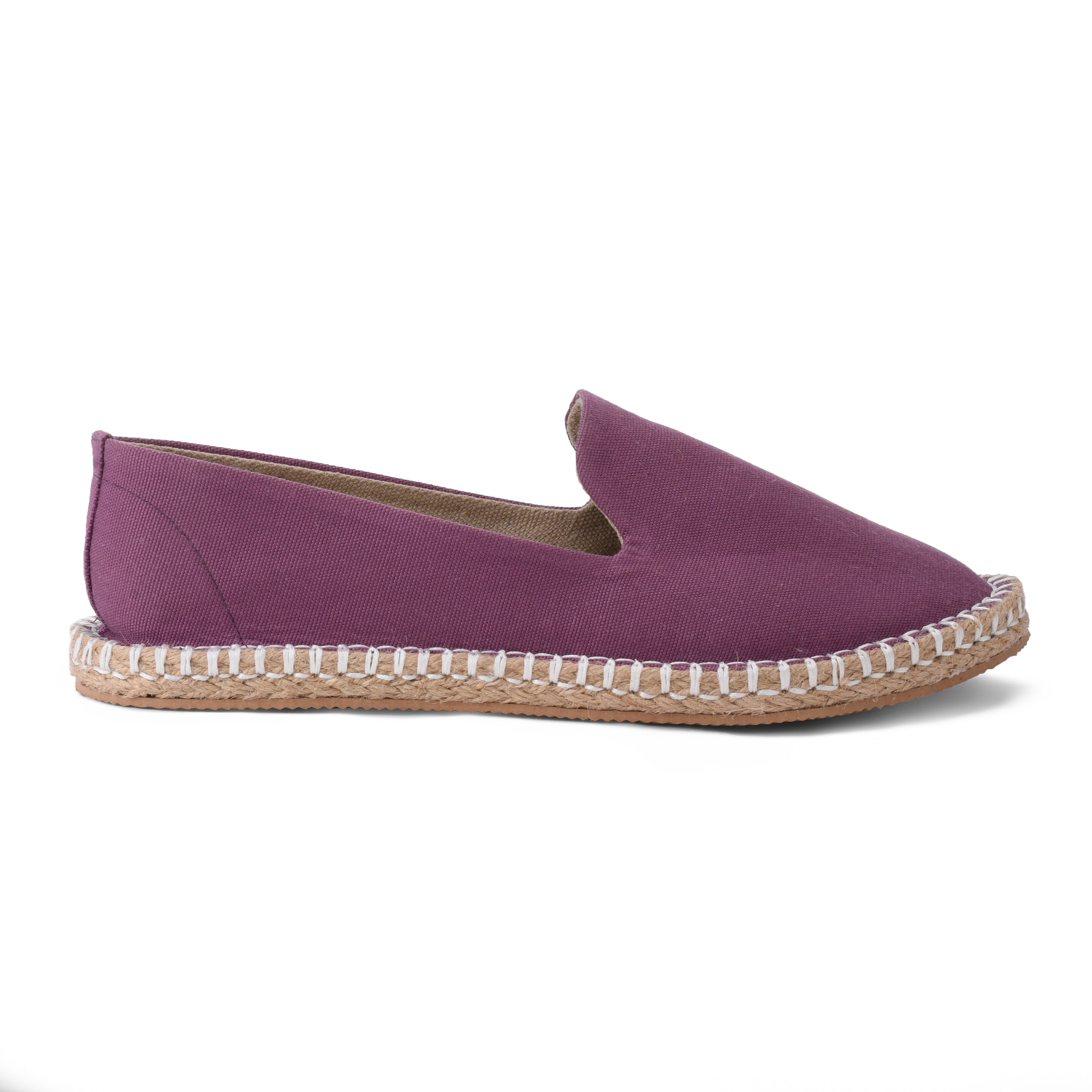 Purple Minimalist Espadrilles - PAVO Egypt
