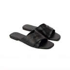 Black Elara Slipper