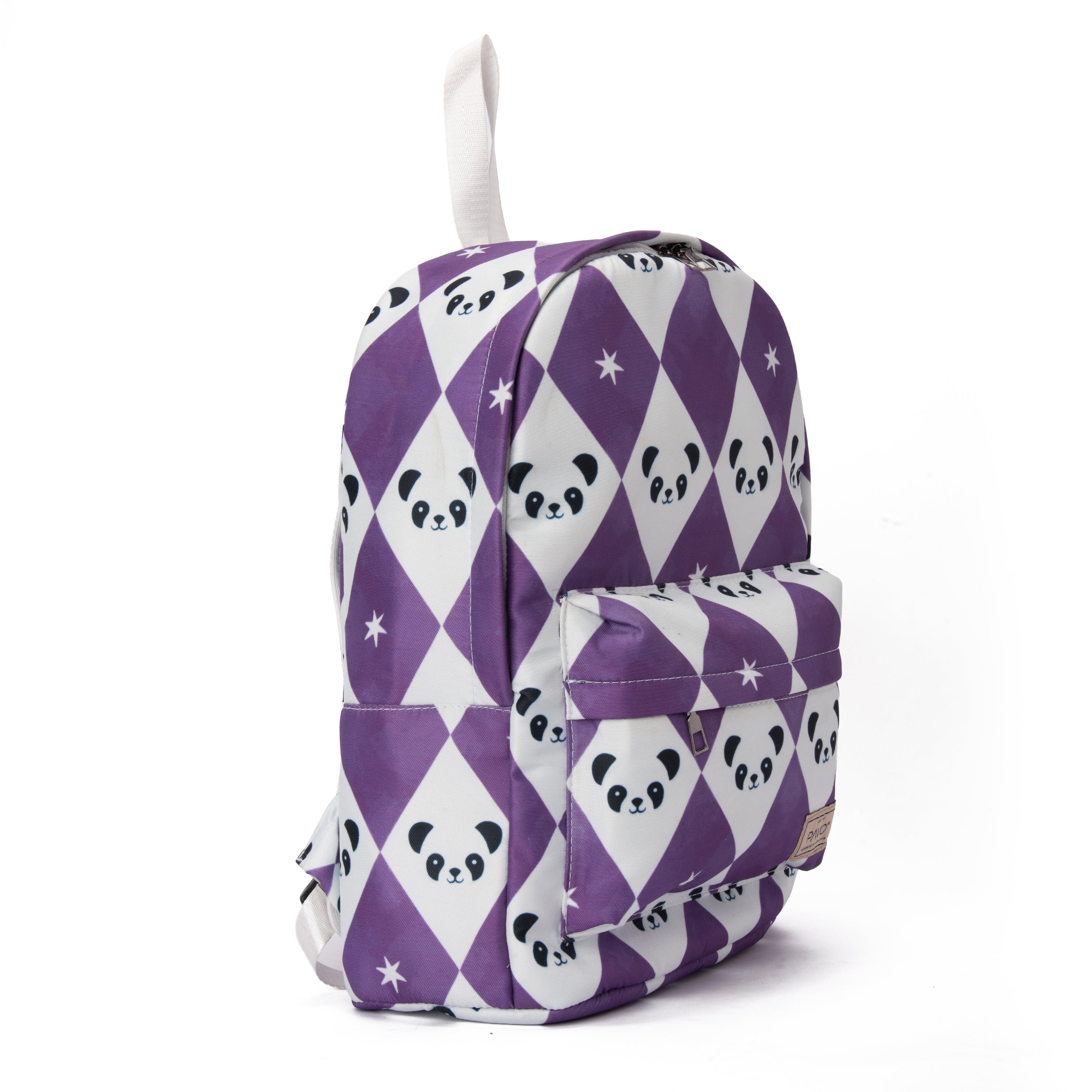 Purple Panda Backpack