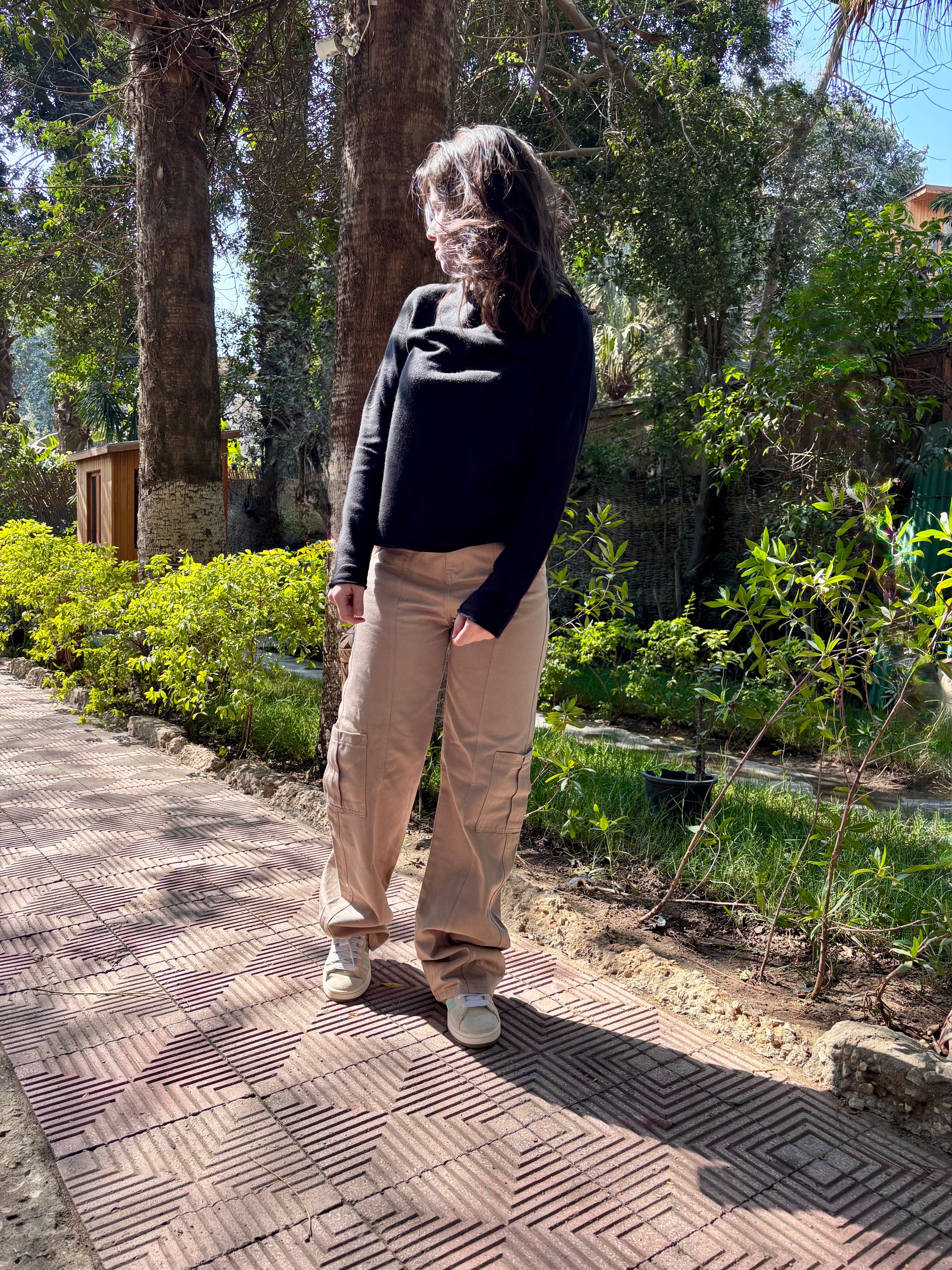 Beige Cargo Pant - PAVO Egypt