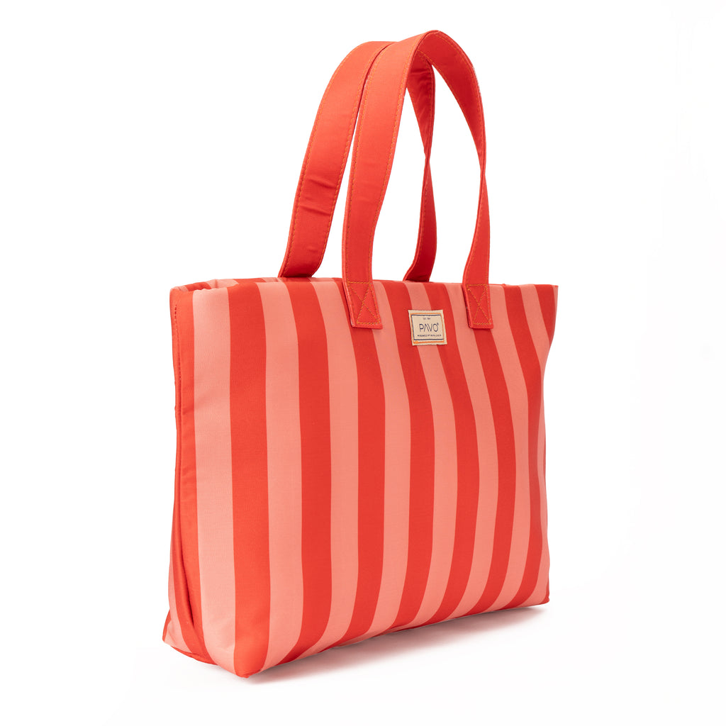 Striped Simon Tote Handbag