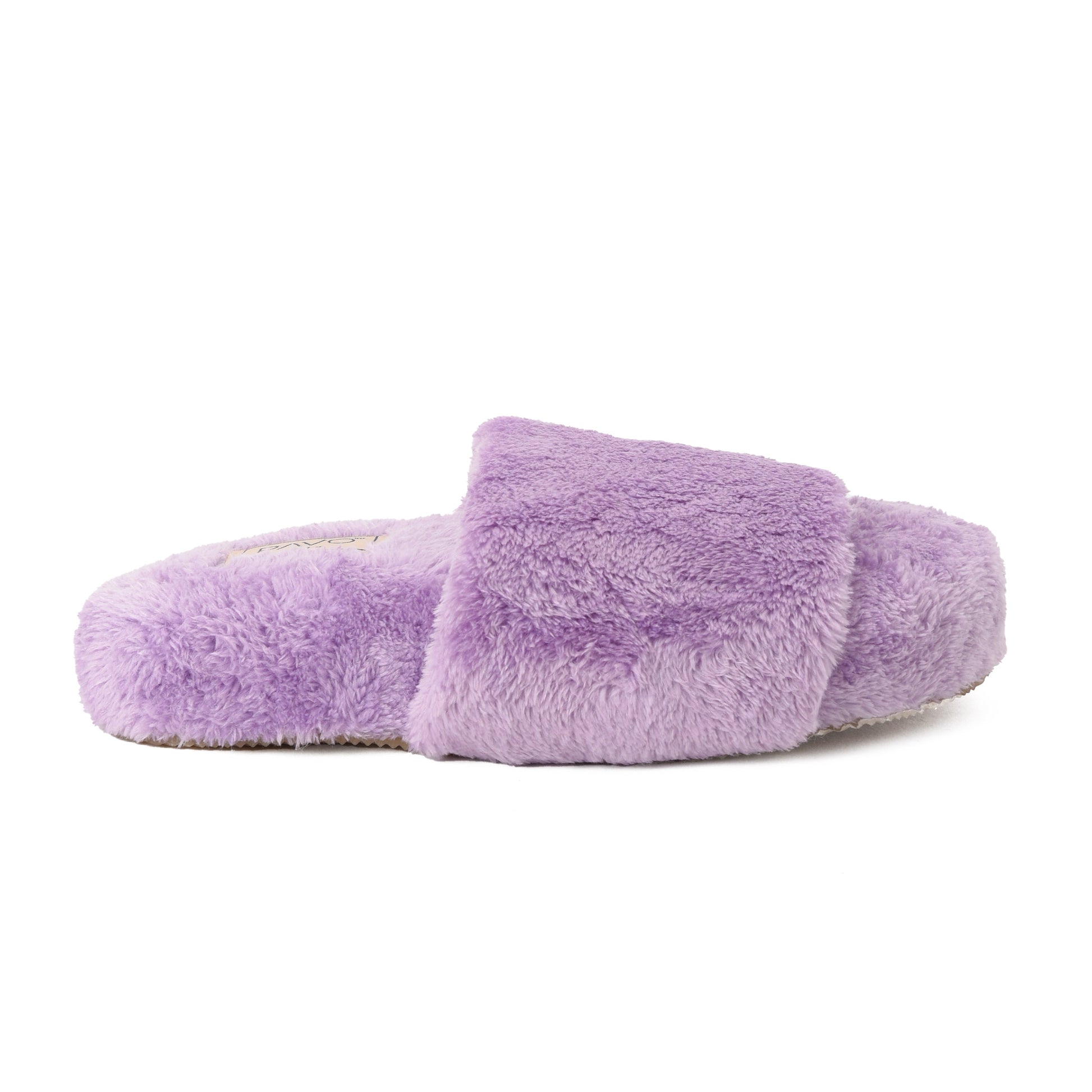 Slipper Fur Lilac pavoegypt