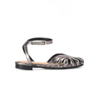 Bronze metallic Cage Sandal