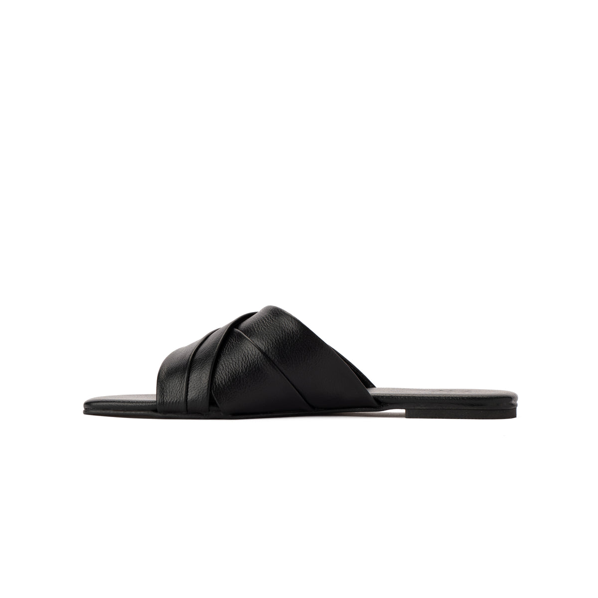 Black Elara Slipper