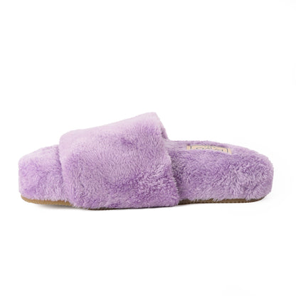 Slipper Fur Lilac pavoegypt