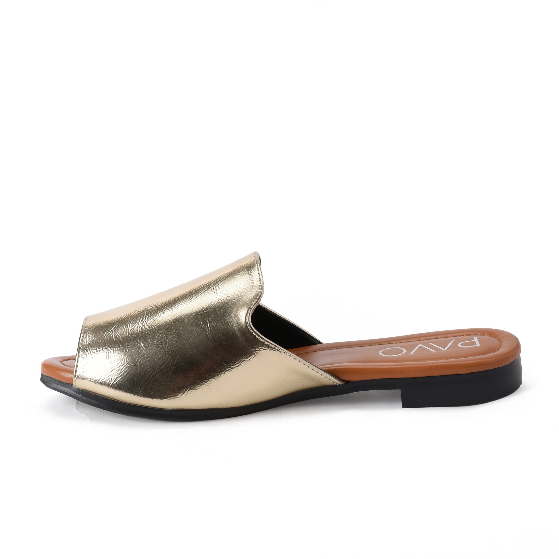 Leen Gold Slipper - PAVO Egypt