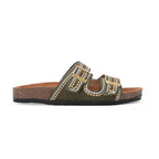 Olive Sand Slippers