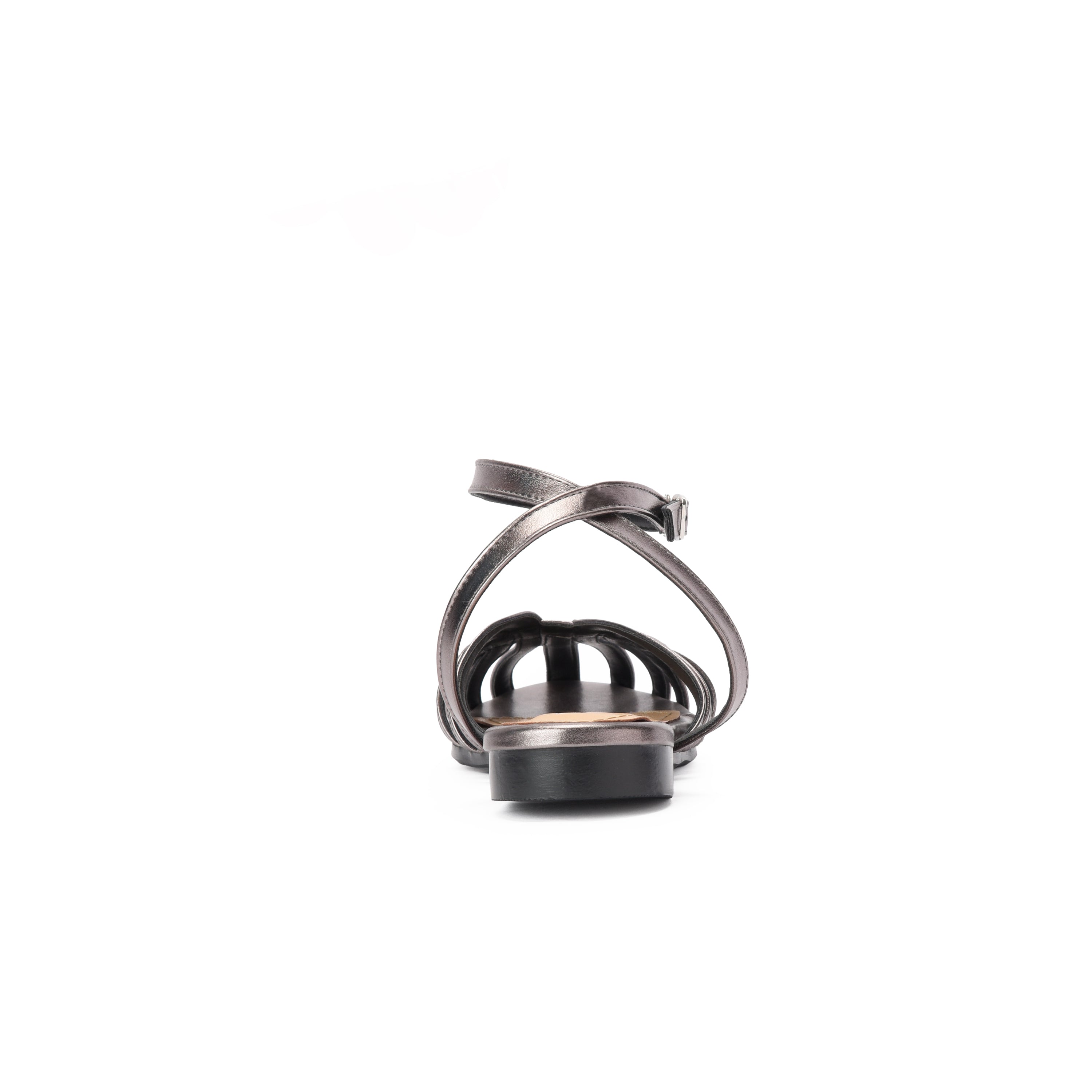 Bronze metallic Cage Sandal