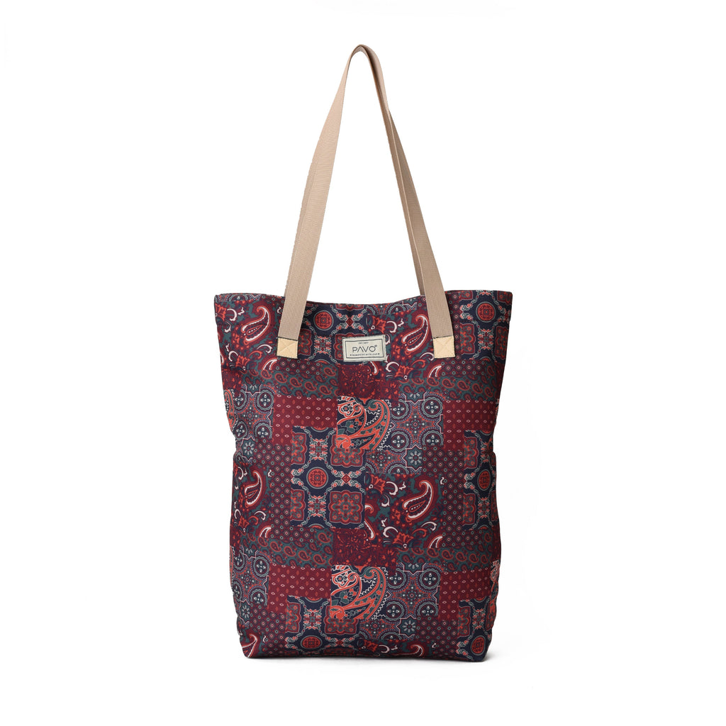 Tote Bag Burgundy pavoegypt