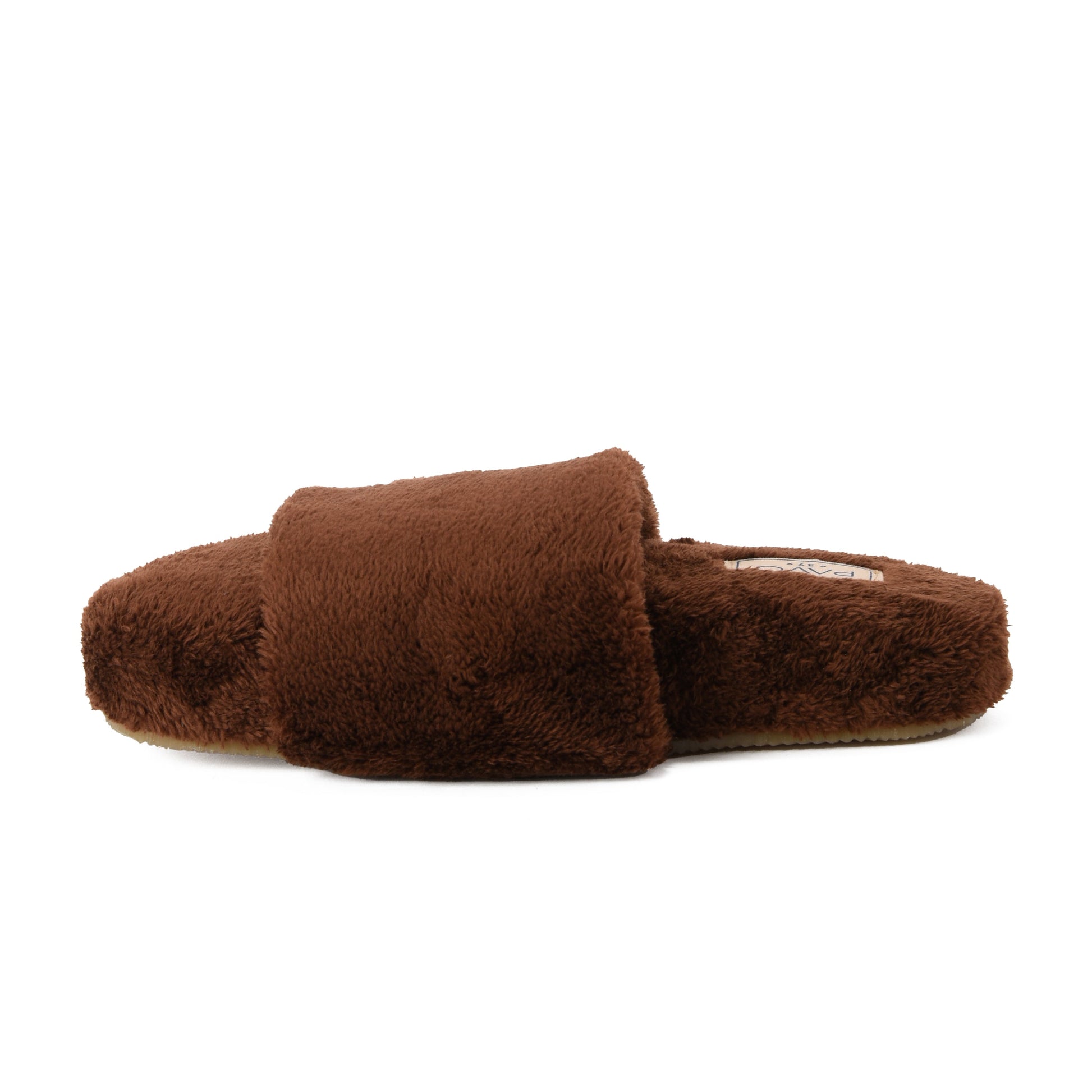 Slipper Fur Brown pavoegypt
