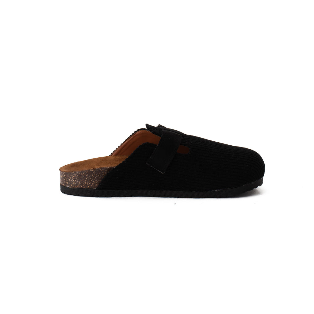 Mule Velvet Black pavoegypt