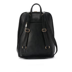 Laptop Black with Matrix embroideries fabric Backpack/Cross