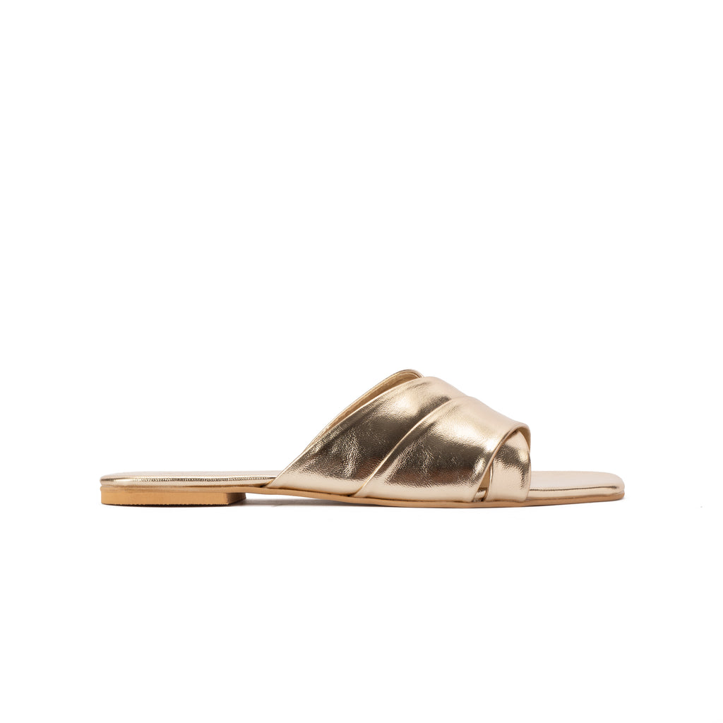 Gold Elara Slipper