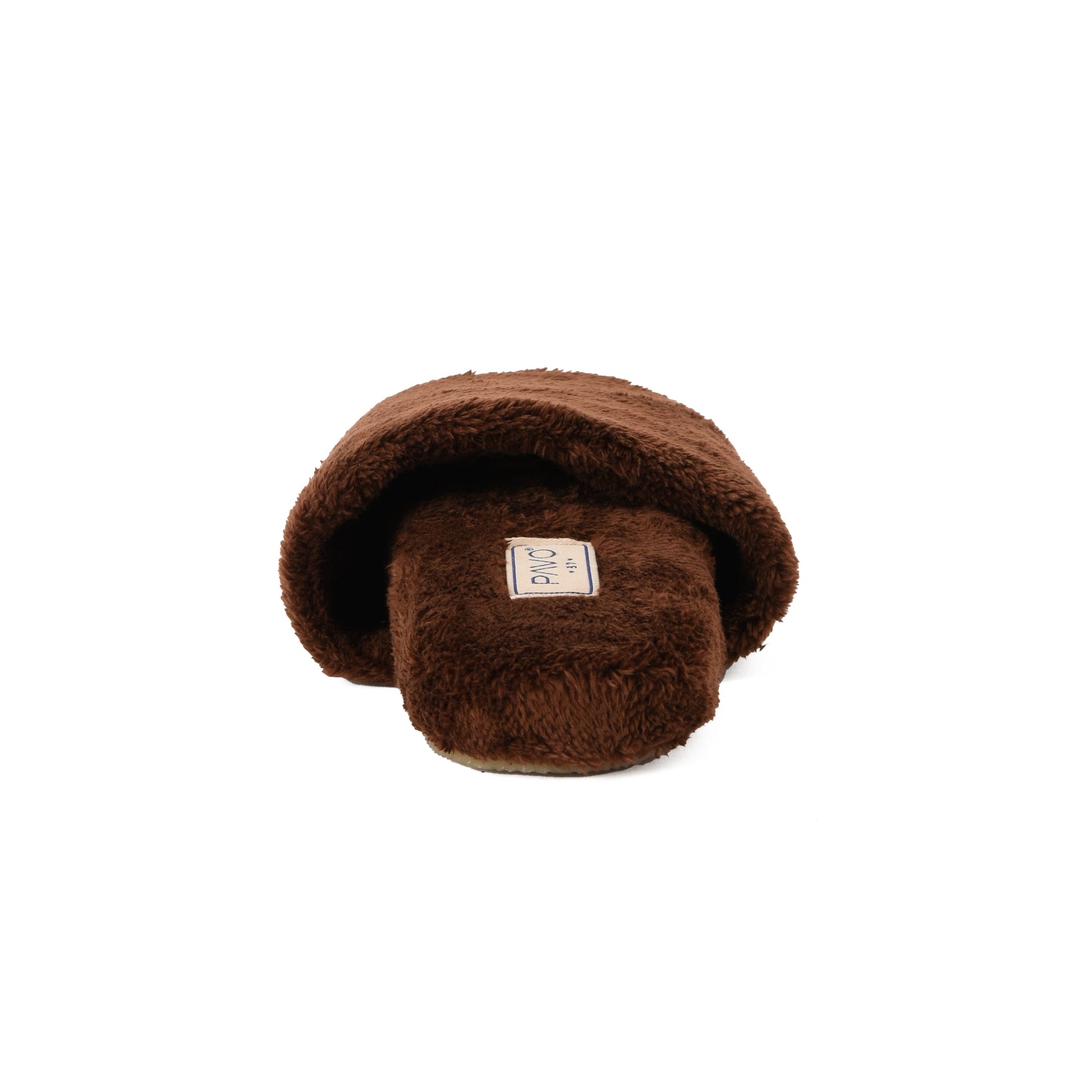 Slipper Fur Brown pavoegypt