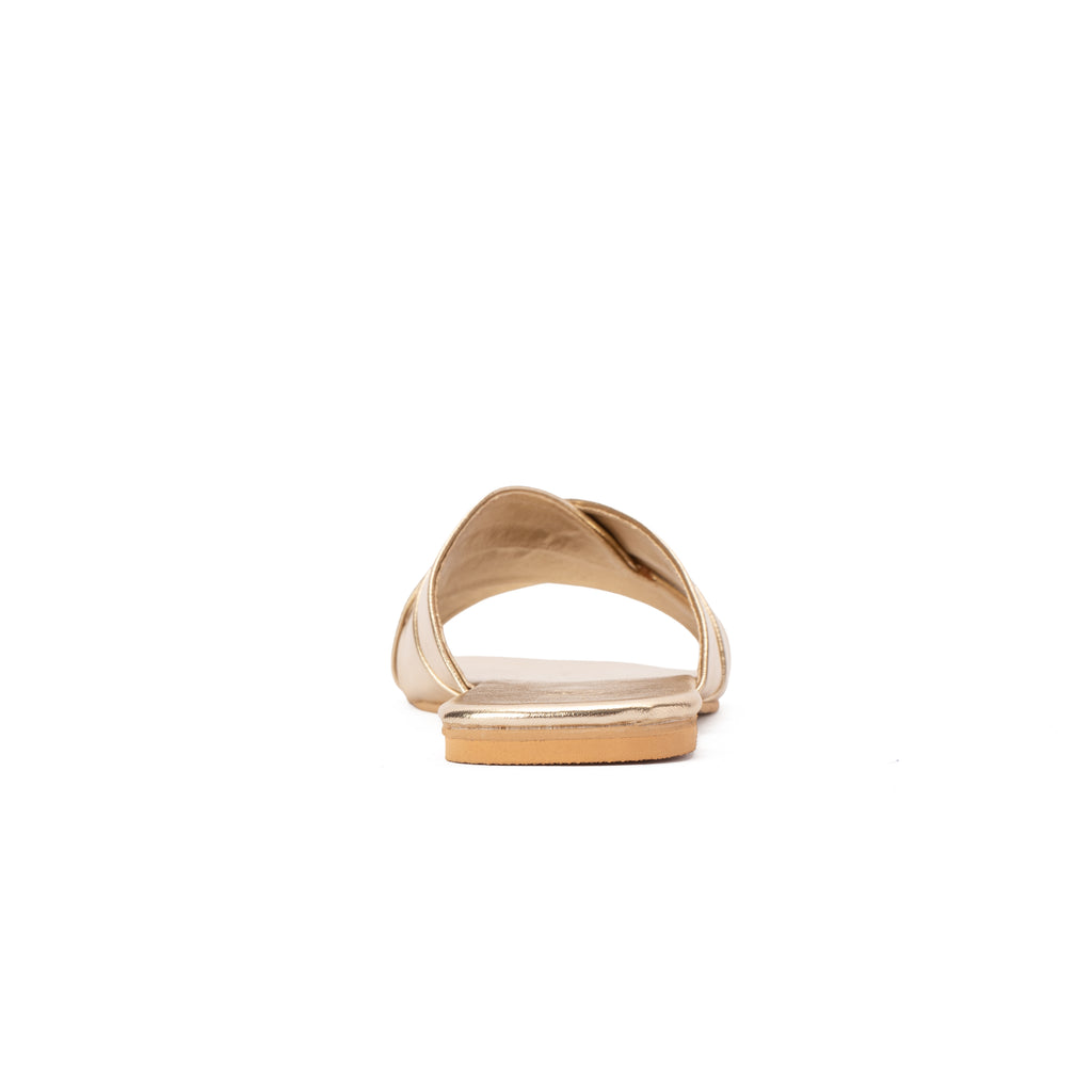Gold Elara Slipper