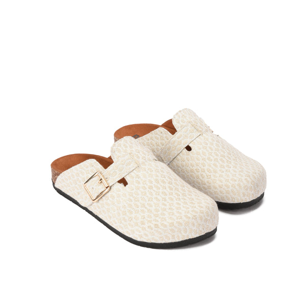 Beige Pixel mule