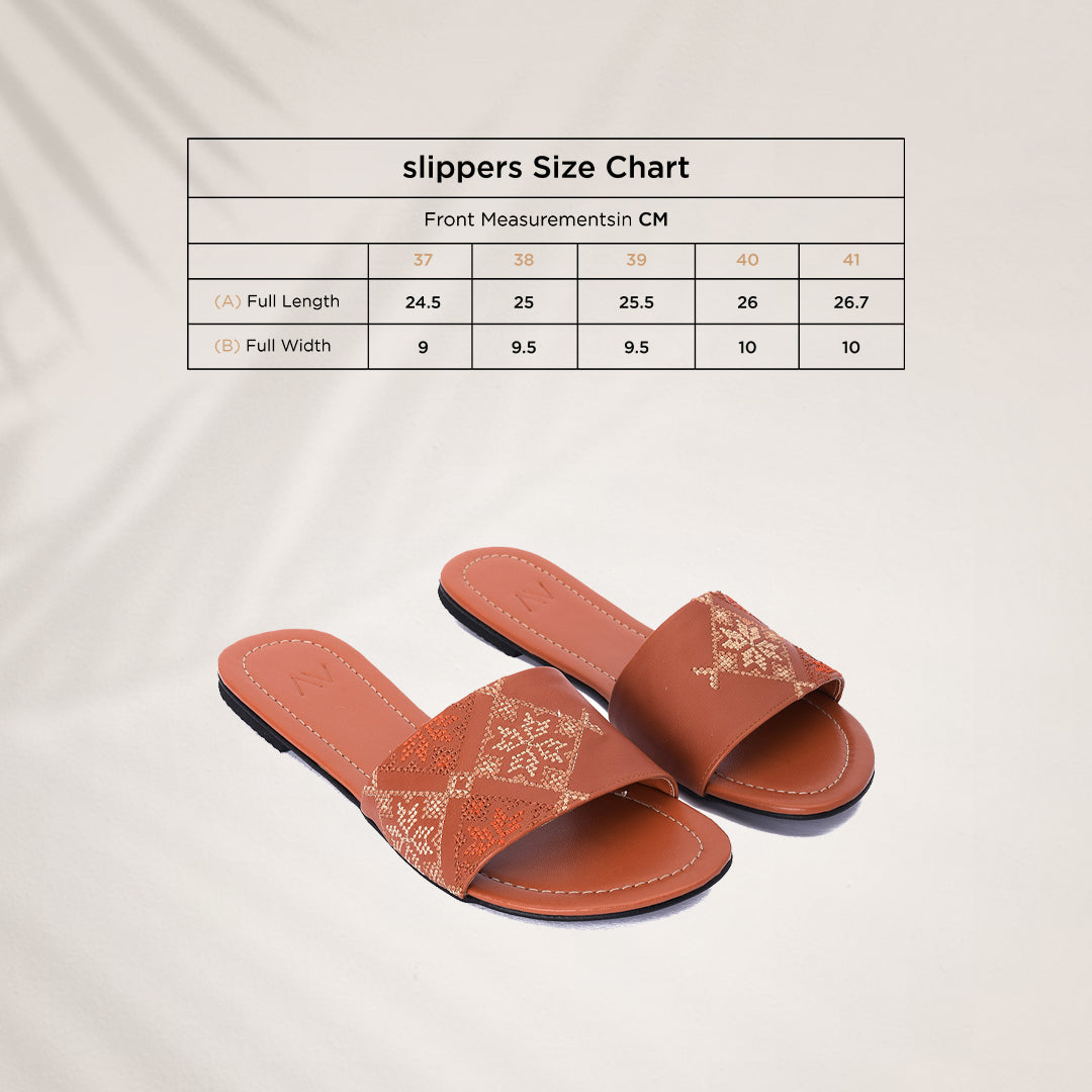 Star of the North Slippers -Code 6004