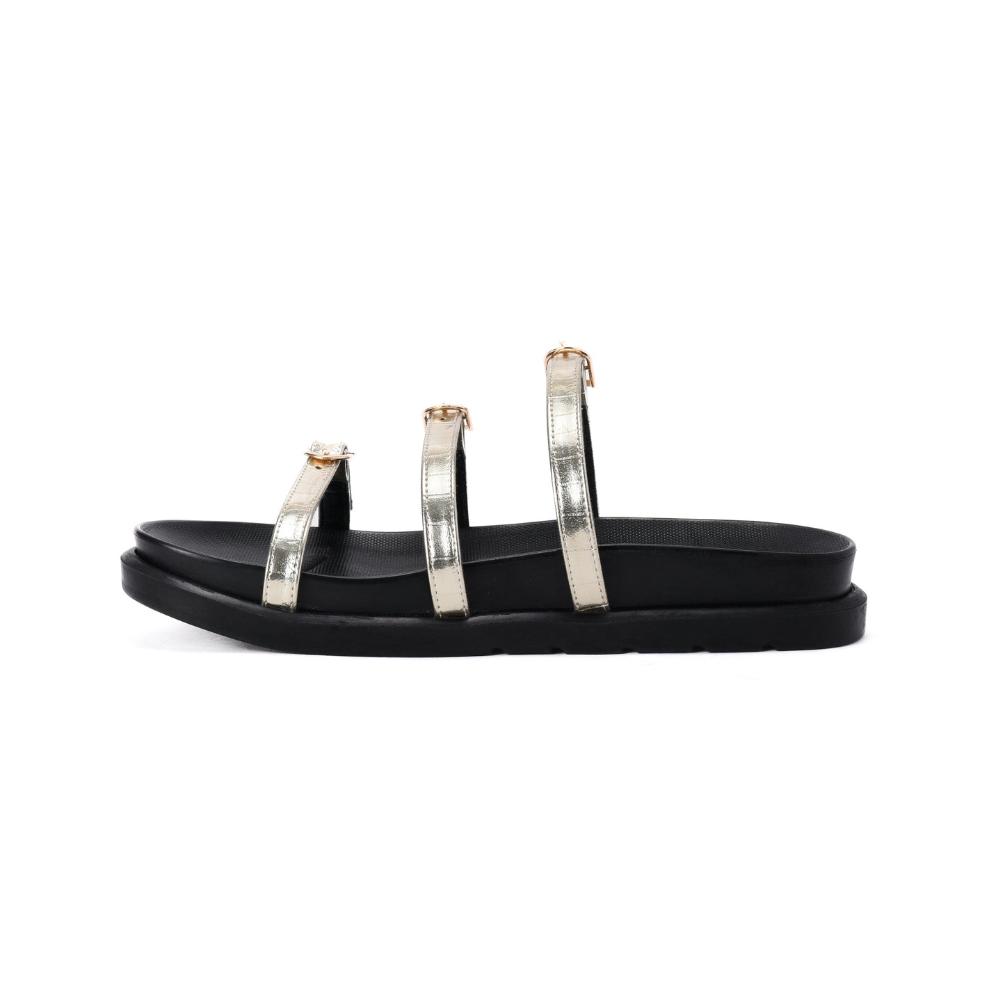 Gold Vola Slippers
