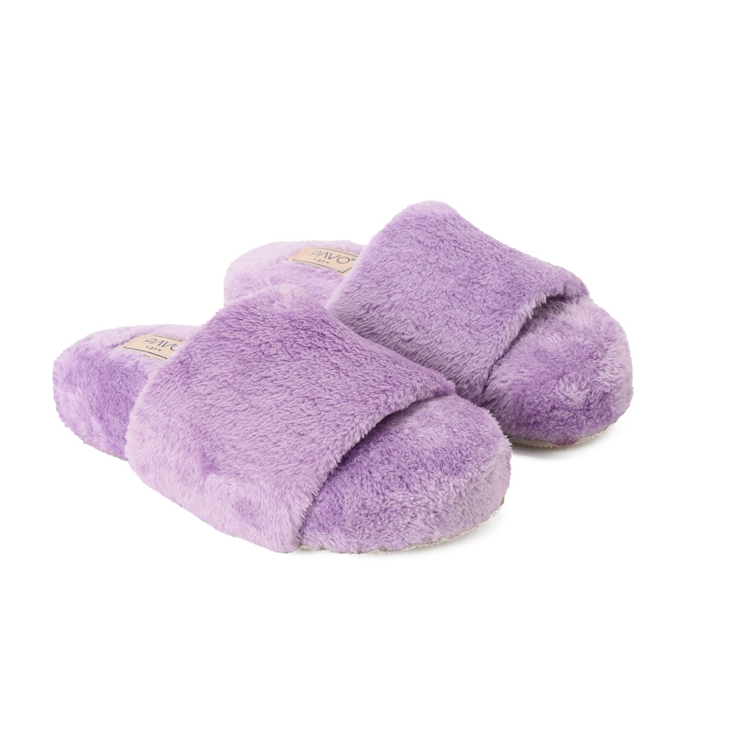 Slipper Fur Lilac pavoegypt